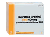 Cinfa lanza el primer y único genérico de Ibuprofeno arginina